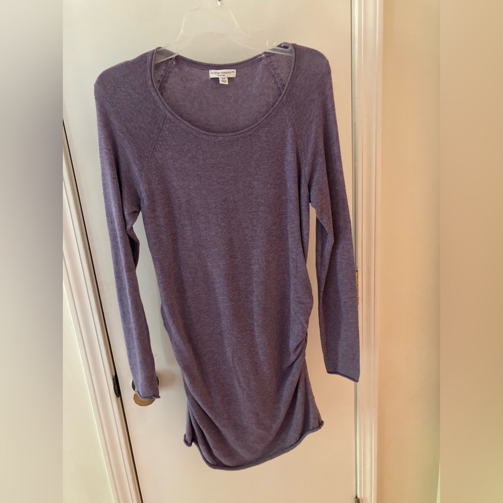 Liz Lange Maternity Fitted Sweater Dress